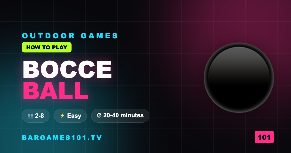 How to Play Bocce Ball