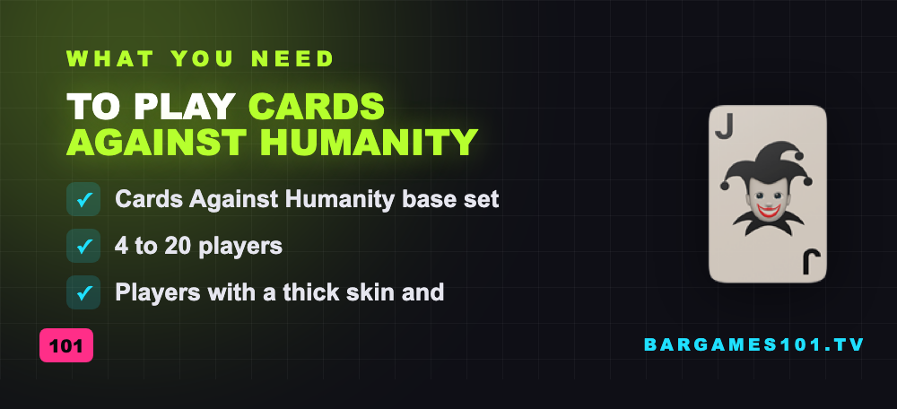 What you need to play