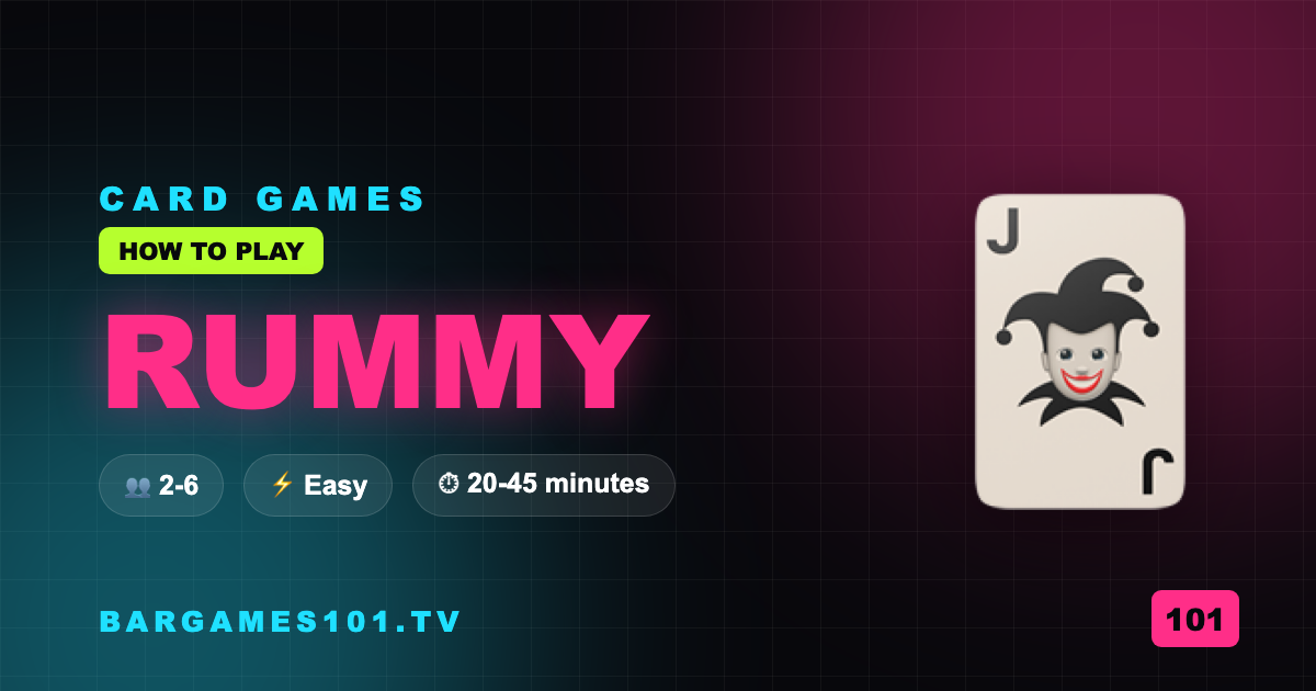 How to Play Rummy — how to play