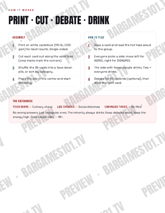 Party Debate preview: How it works